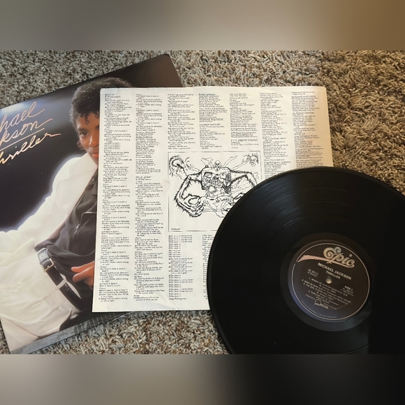 Michael Jackson 1982 "Thriller" Master Pressing 12" Vinyl LP Gatefold VERY RARE - Picture 10 of 10